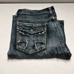 Helix 36 x 32 Relaxed boot cut Men’s Jeans Never worn